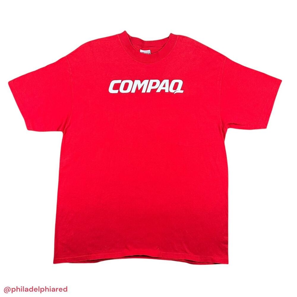 VTG 1990’s Compaq computers promo t-shirt mens Large